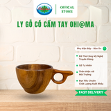  Ly Gỗ Có Tay Cầm Ohi@ma 