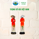  Tượng Cô Gái Việt Nam Sơn Mài Ohi@ma 