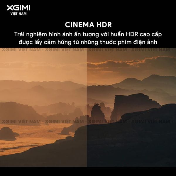 Xgimi Horizon S Max - Máy chiếu thông minh tích hợp hệ điều hành Android, nguồn sáng kép Dual Light 2.0, độ sáng 3100 ISO lumens, phân giải chuẩn 4K UHD, hỗ trợ các tính năng căn chỉnh thông minh, loa Harman Kardon, chuẩn Dolby Vision và IMAX Enhanced