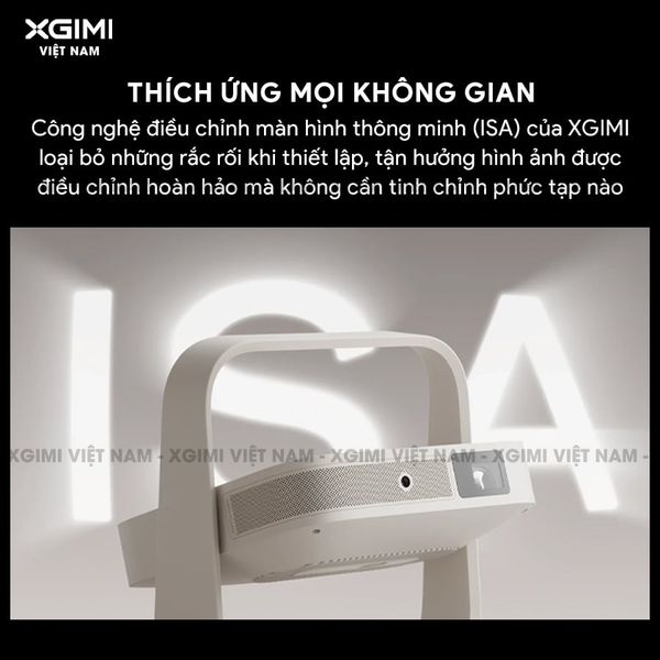 Xgimi Elifn Flip Plus - Máy chiếu thông minh tích hợp Google TV và Netflix chính chủ, sử dụng công nghệ DLP, độ sáng 500 ISO lumens, độ phân giải chuẩn Full HD cho hình ảnh và màu sắc cực đẹp