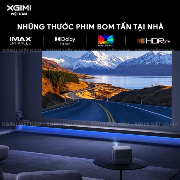 Xgimi Horizon 20 - Máy chiếu 4K thông minh tích hợp Google TV, sử dụng công nghệ RGB Triple Laser, độ phân giải chuẩn 4K UHD, độ sáng 3200 ISO Lumens, đạt chứng nhận IMAX Enhanced & Dolby Vision và tích hợp loa Harman Kardon