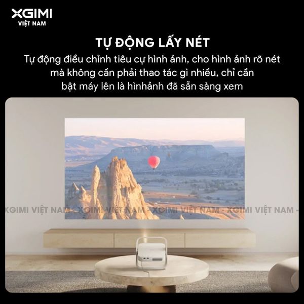 Xgimi Elifn Flip Plus - Máy chiếu thông minh tích hợp Google TV và Netflix chính chủ, sử dụng công nghệ DLP, độ sáng 500 ISO lumens, độ phân giải chuẩn Full HD cho hình ảnh và màu sắc cực đẹp