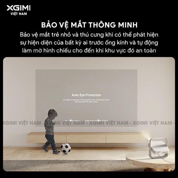 Xgimi Elifn Flip Plus - Máy chiếu thông minh tích hợp Google TV và Netflix chính chủ, sử dụng công nghệ DLP, độ sáng 500 ISO lumens, độ phân giải chuẩn Full HD cho hình ảnh và màu sắc cực đẹp