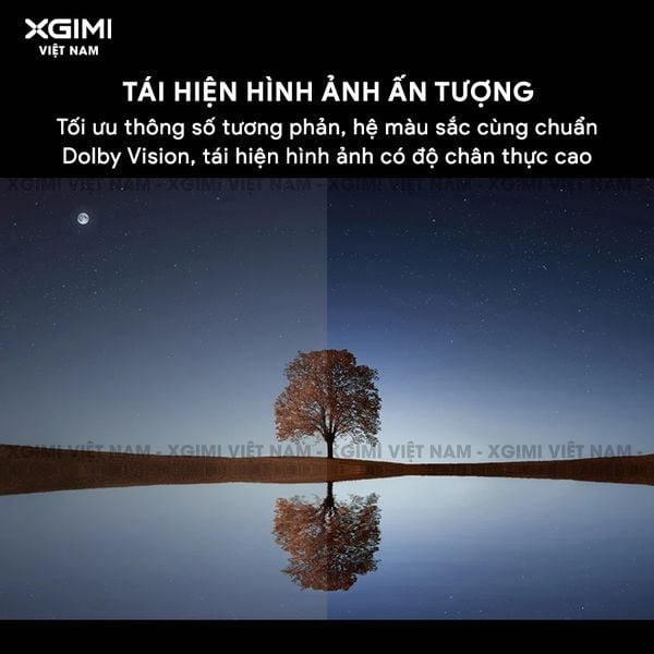 Xgimi Horizon S Max - Máy chiếu thông minh tích hợp hệ điều hành Android, nguồn sáng kép Dual Light 2.0, độ sáng 3100 ISO lumens, phân giải chuẩn 4K UHD, hỗ trợ các tính năng căn chỉnh thông minh, loa Harman Kardon, chuẩn Dolby Vision và IMAX Enhanced
