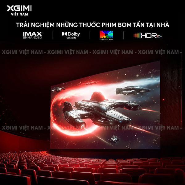 XGIMI Horizon 20 Pro - Máy chiếu 4K thông minh tích hợp Google TV, sử dụng công nghệ RGB Triple Laser, độ phân giải chuẩn 4K UHD, độ sáng 4100 ISO Lumens, đạt chứng nhận IMAX Enhanced & Dolby Vision và tích hợp loa Harman Kardon