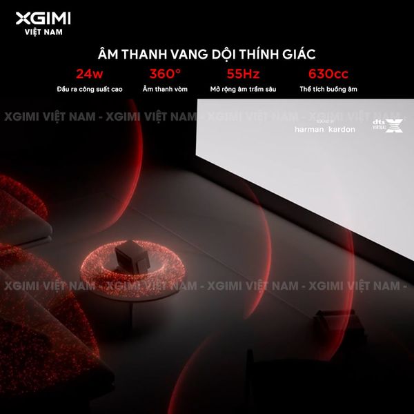 XGIMI Horizon 20 Pro - Máy chiếu 4K thông minh tích hợp Google TV, sử dụng công nghệ RGB Triple Laser, độ phân giải chuẩn 4K UHD, độ sáng 4100 ISO Lumens, đạt chứng nhận IMAX Enhanced & Dolby Vision và tích hợp loa Harman Kardon
