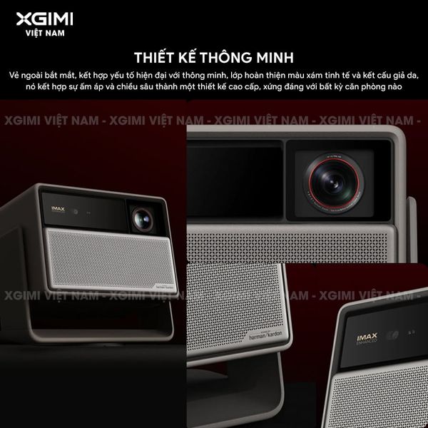 XGIMI Horizon 20 Pro - Máy chiếu 4K thông minh tích hợp Google TV, sử dụng công nghệ RGB Triple Laser, độ phân giải chuẩn 4K UHD, độ sáng 4100 ISO Lumens, đạt chứng nhận IMAX Enhanced & Dolby Vision và tích hợp loa Harman Kardon