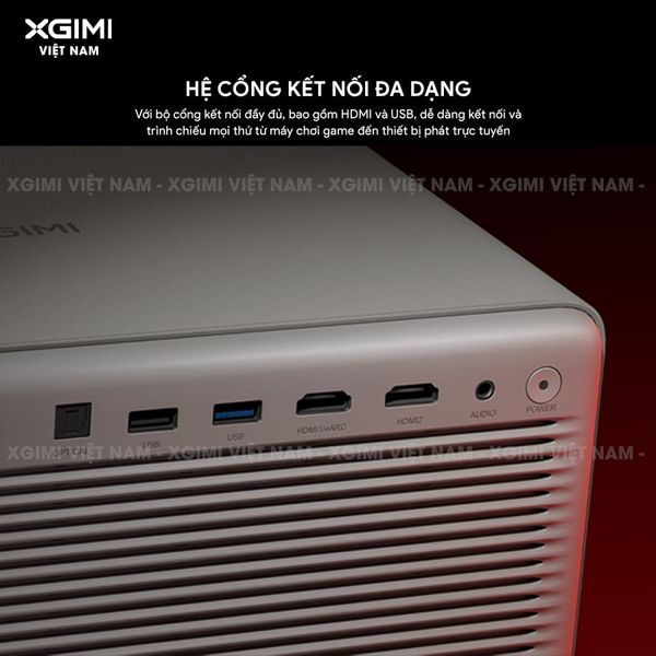 XGIMI Horizon 20 Pro - Máy chiếu 4K thông minh tích hợp Google TV, sử dụng công nghệ RGB Triple Laser, độ phân giải chuẩn 4K UHD, độ sáng 4100 ISO Lumens, đạt chứng nhận IMAX Enhanced & Dolby Vision và tích hợp loa Harman Kardon