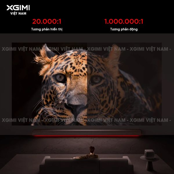 XGIMI Horizon 20 Pro - Máy chiếu 4K thông minh tích hợp Google TV, sử dụng công nghệ RGB Triple Laser, độ phân giải chuẩn 4K UHD, độ sáng 4100 ISO Lumens, đạt chứng nhận IMAX Enhanced & Dolby Vision và tích hợp loa Harman Kardon