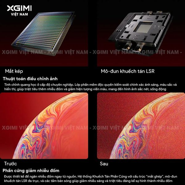 XGIMI Horizon 20 Pro - Máy chiếu 4K thông minh tích hợp Google TV, sử dụng công nghệ RGB Triple Laser, độ phân giải chuẩn 4K UHD, độ sáng 4100 ISO Lumens, đạt chứng nhận IMAX Enhanced & Dolby Vision và tích hợp loa Harman Kardon