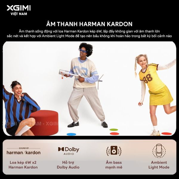 XGIMI MoGo 4 - Máy chiếu di động thông minh tích hợp Google TV & Netflix bản quyền, độ sáng 450 ISO lumens, độ phân giải chuẩn Full HD, thiết kế chân Gimbal xoay 360 độ linh hoạt và Pin tích hợp 71.28Wh