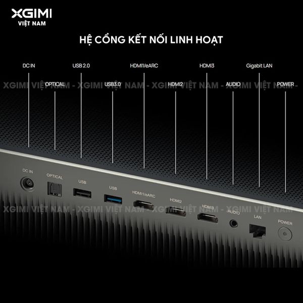 XGIMI Titan Noir Max - Máy chiếu 4K thông minh cao cấp, sử dụng công nghệ RGB Triple-Laser, độ phân giải chuẩn 4K UHD, độ sáng 7.000 ISO Lumens, đạt chứng nhận IMAX Enhanced & Dolby Vision và tích hợp loa Harman Kardon