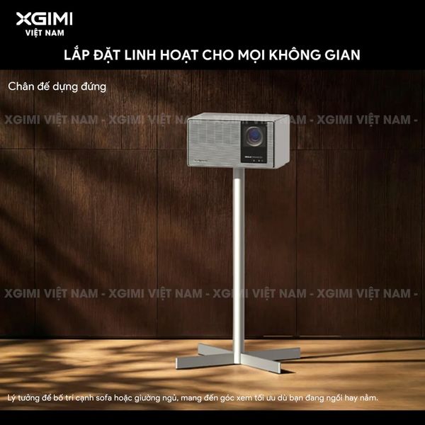 XGIMI Titan Noir Pro - Máy chiếu 4K thông minh cao cấp, sử dụng công nghệ RGB Triple-Laser, độ phân giải chuẩn 4K UHD, độ sáng 6.000 ISO Lumens, đạt chứng nhận IMAX Enhanced & Dolby Vision và tích hợp loa Harman Kardon