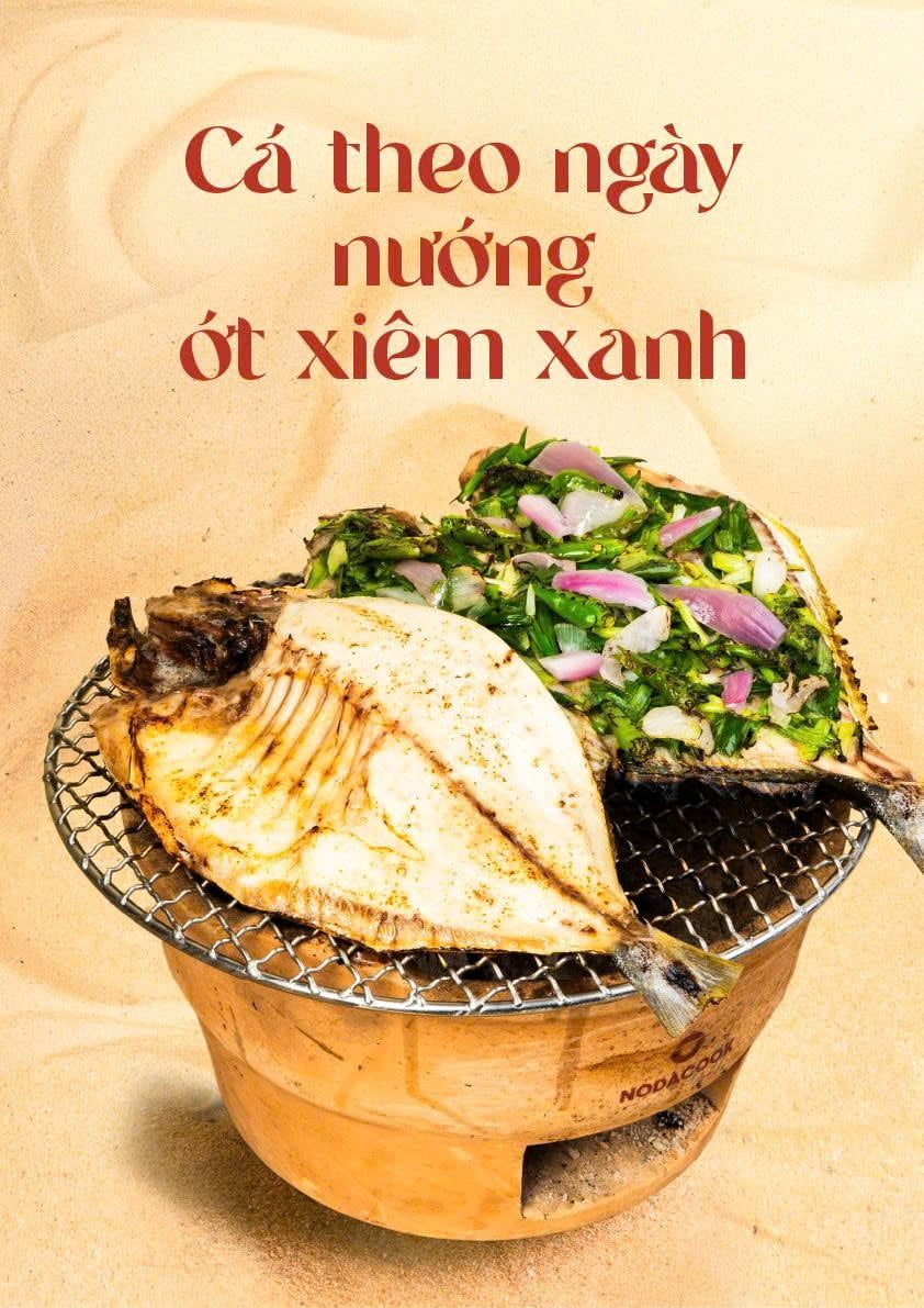  Cá theo ngày nướng ớt xiêm xanh (*Mới) 