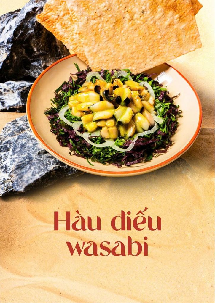  Hàu điếu Wasabi (*Mới) 