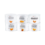  Combo 6 lon hạt điều 100gr Mix các vị 