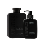  Combo Chăm sóc cơ thể nam giới toàn diện X2 Manly Cỏ Cây Hoa Lá 