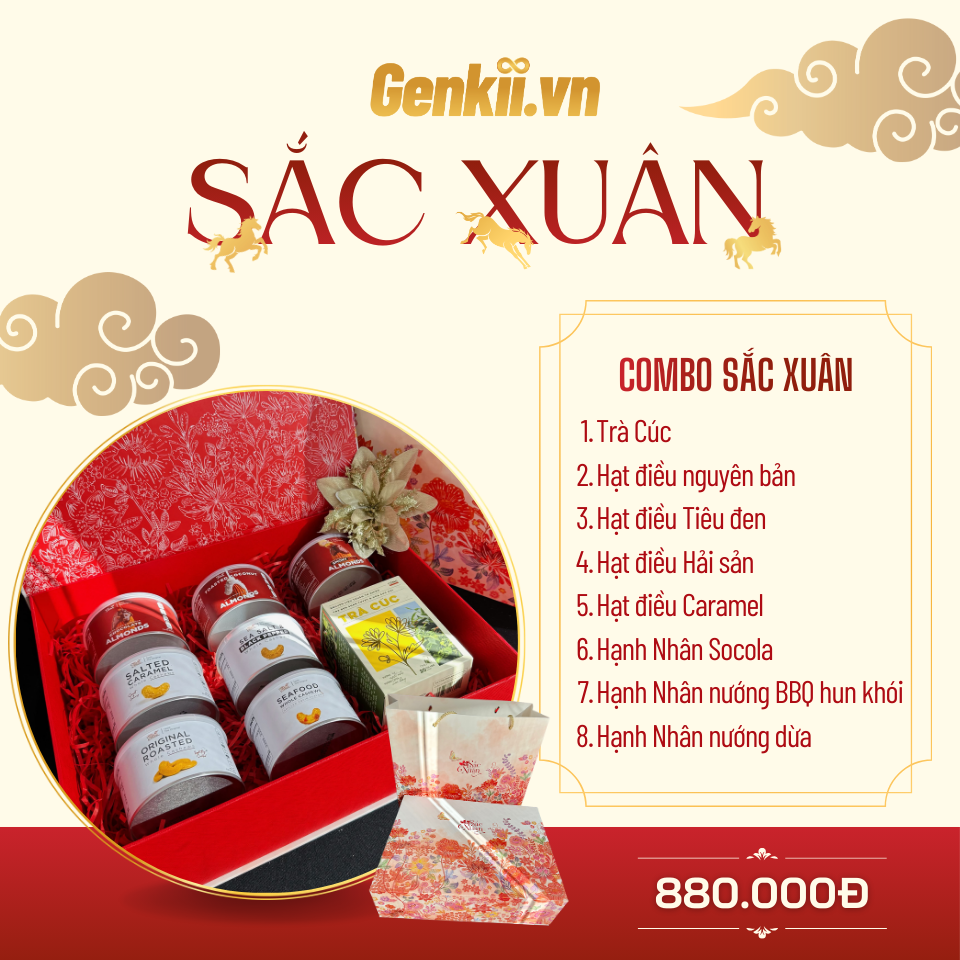  Set quà tết Sắc Xuân 