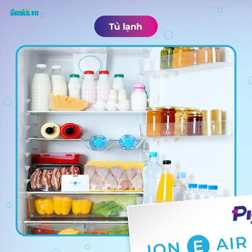  Thẻ lọc không khí - khử mùi ion e air Card Plus 