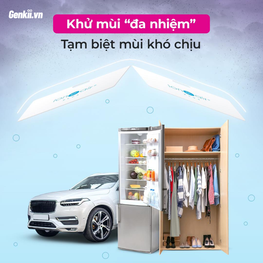  Thẻ lọc không khí - khử mùi ion e air Card Plus 