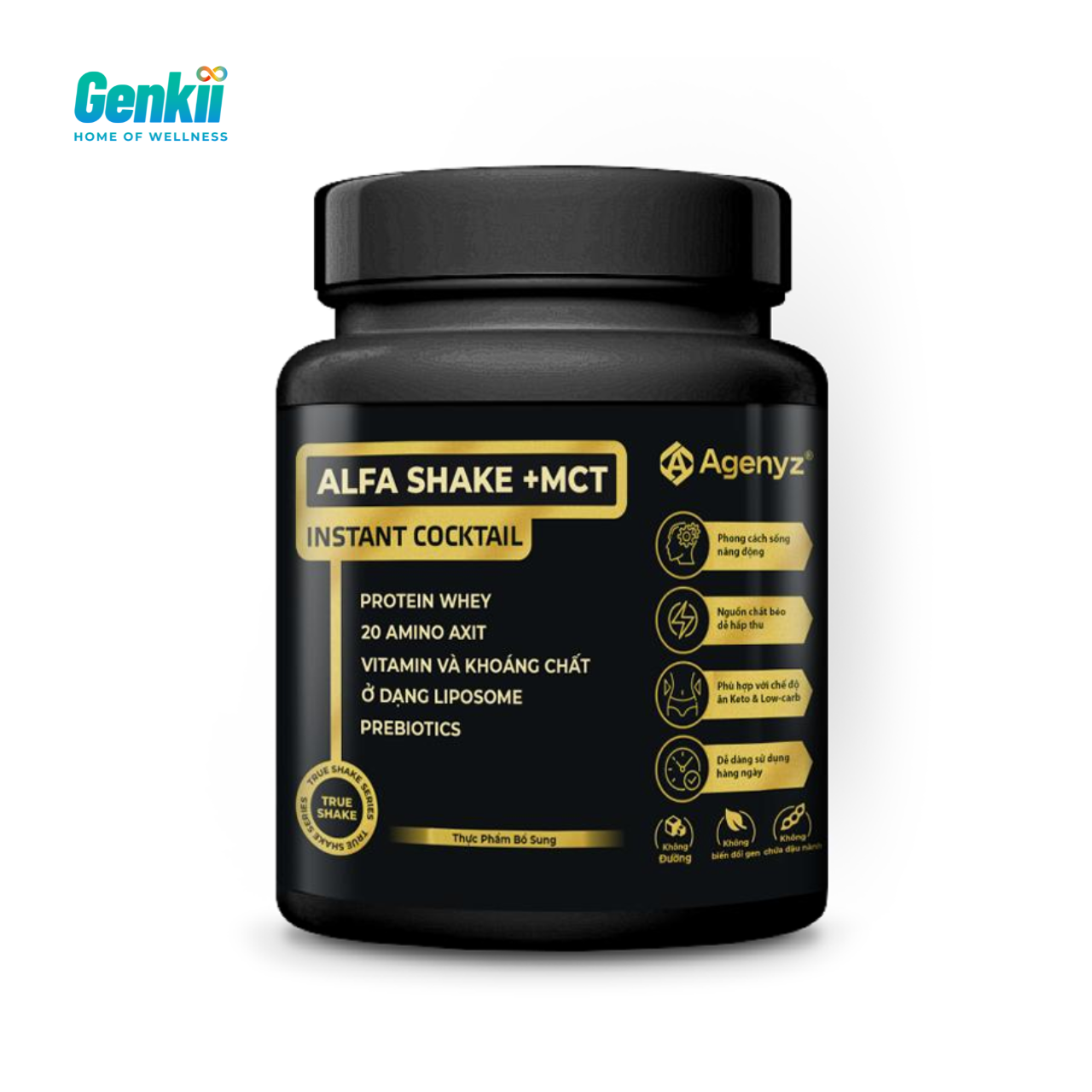  Thức uống Alfa Shake+MCT - Sữa lắc protein với MCT – Thức uống dinh dưỡng thế hệ mới 