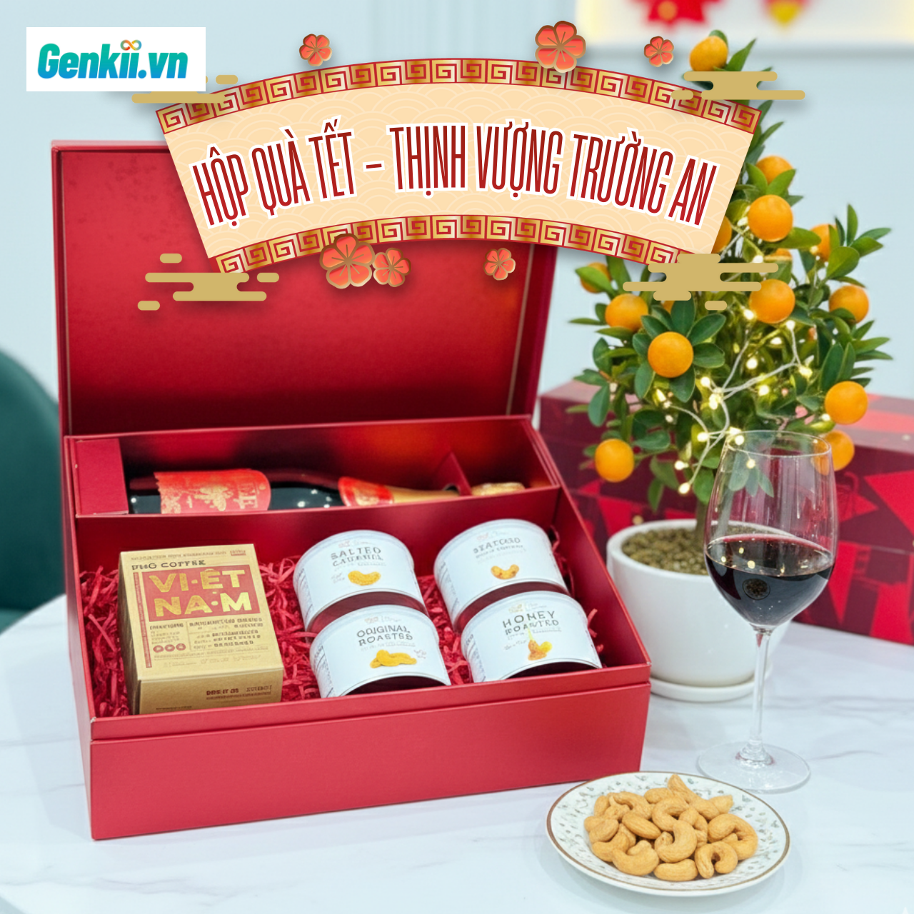  Hộp quà Tết - Thịnh Vượng Trường An 
