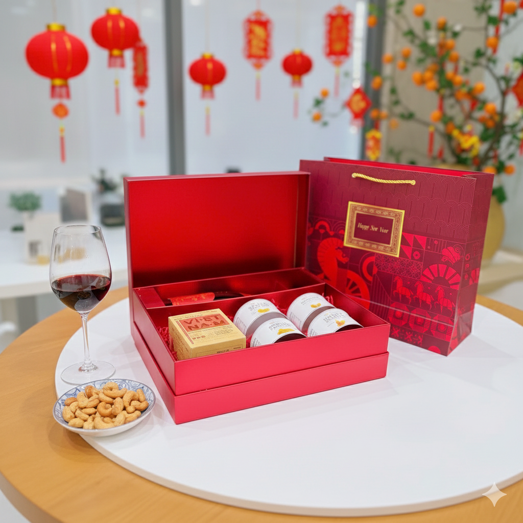  Hộp quà Tết - Thịnh Vượng Trường An 