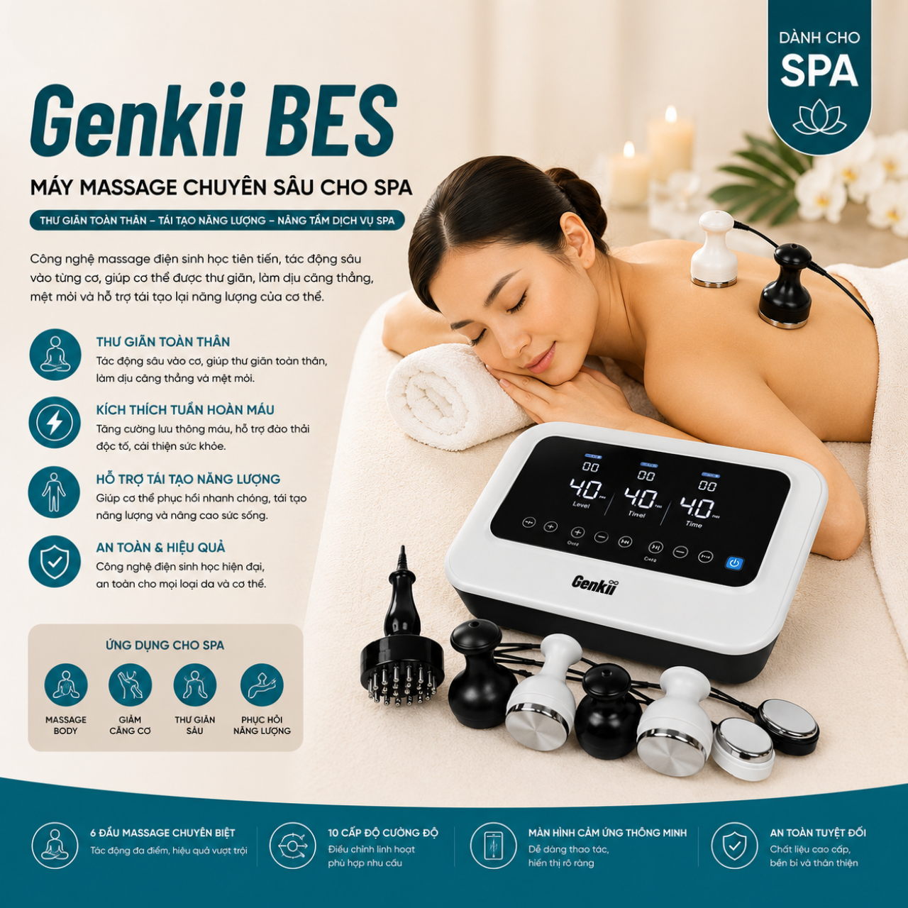  Máy Massage Genkii BES 