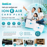  Thẻ lọc không khí - khử mùi ion e air Card Plus 