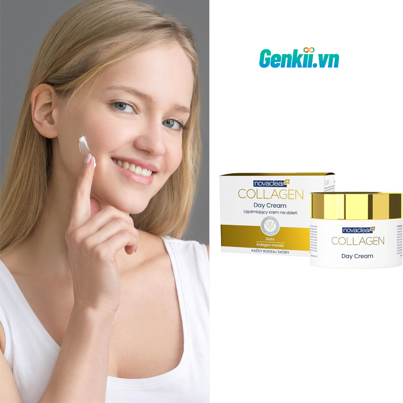  Novaclear Collagen Day Cream - Kem dưỡng da ban ngày 