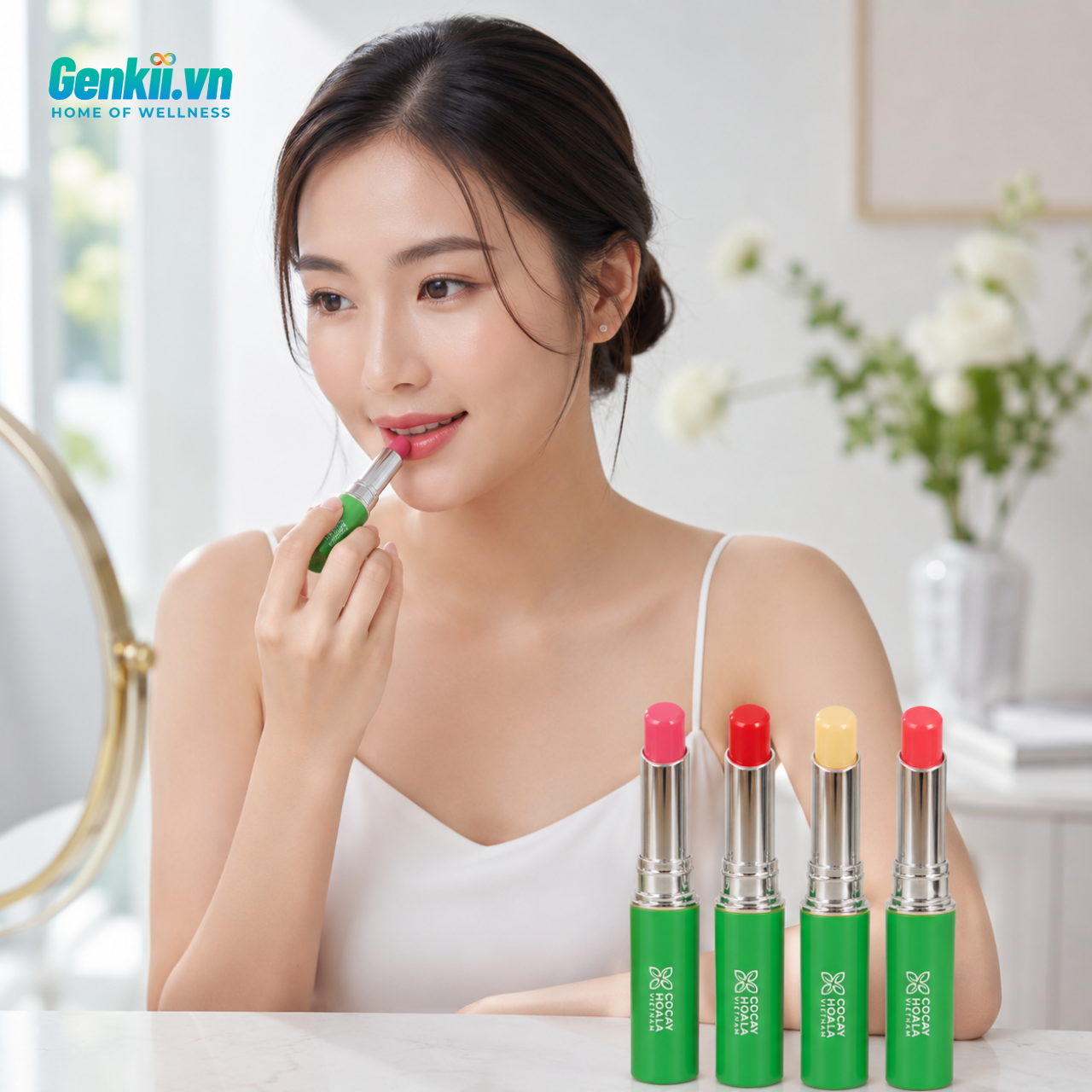  Son dưỡng cà chua 3M Cỏ Cây Hoa Lá 1,5g 