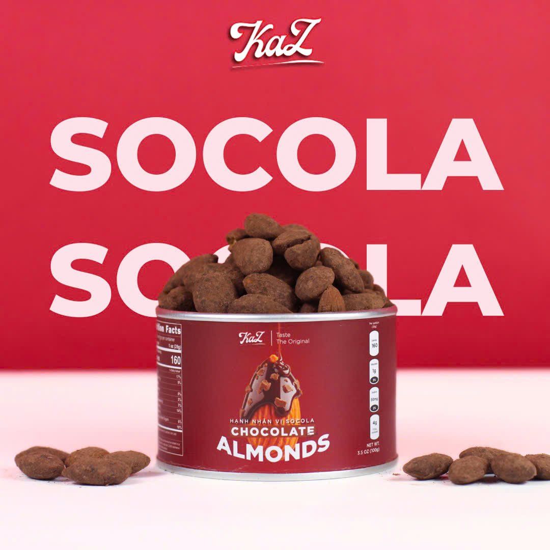  Combo hạt Hạnh Nhân Kaz 100gr Mix các vị 