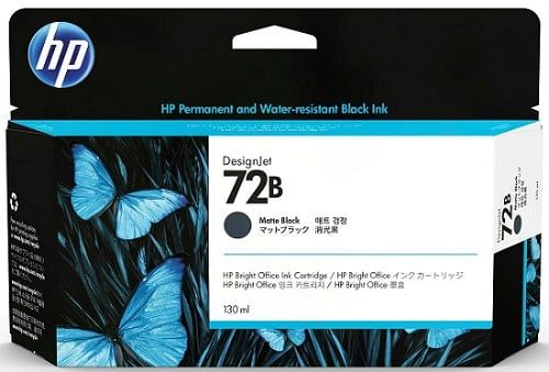 Mực in HP 72B 130ml Matte Black Ink Cartridge (3WX06A)
