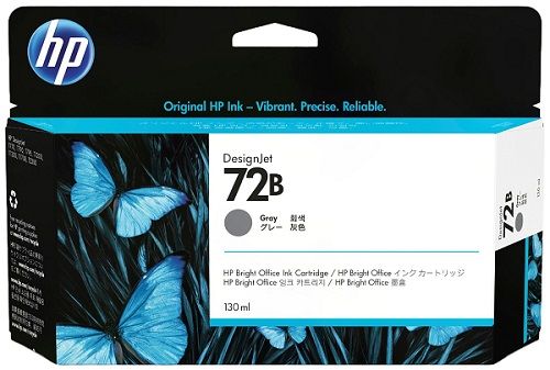 Mực in HP 72 130ml Gray Ink Cartridge (3WX08A)