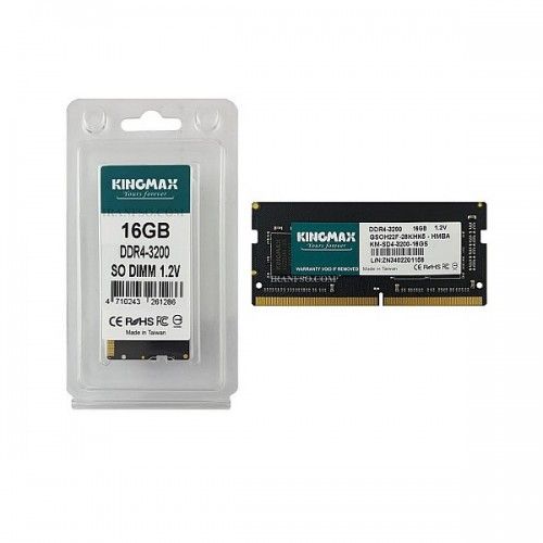 Ram Laptop KINGMAX 16GB DDR4-3200
