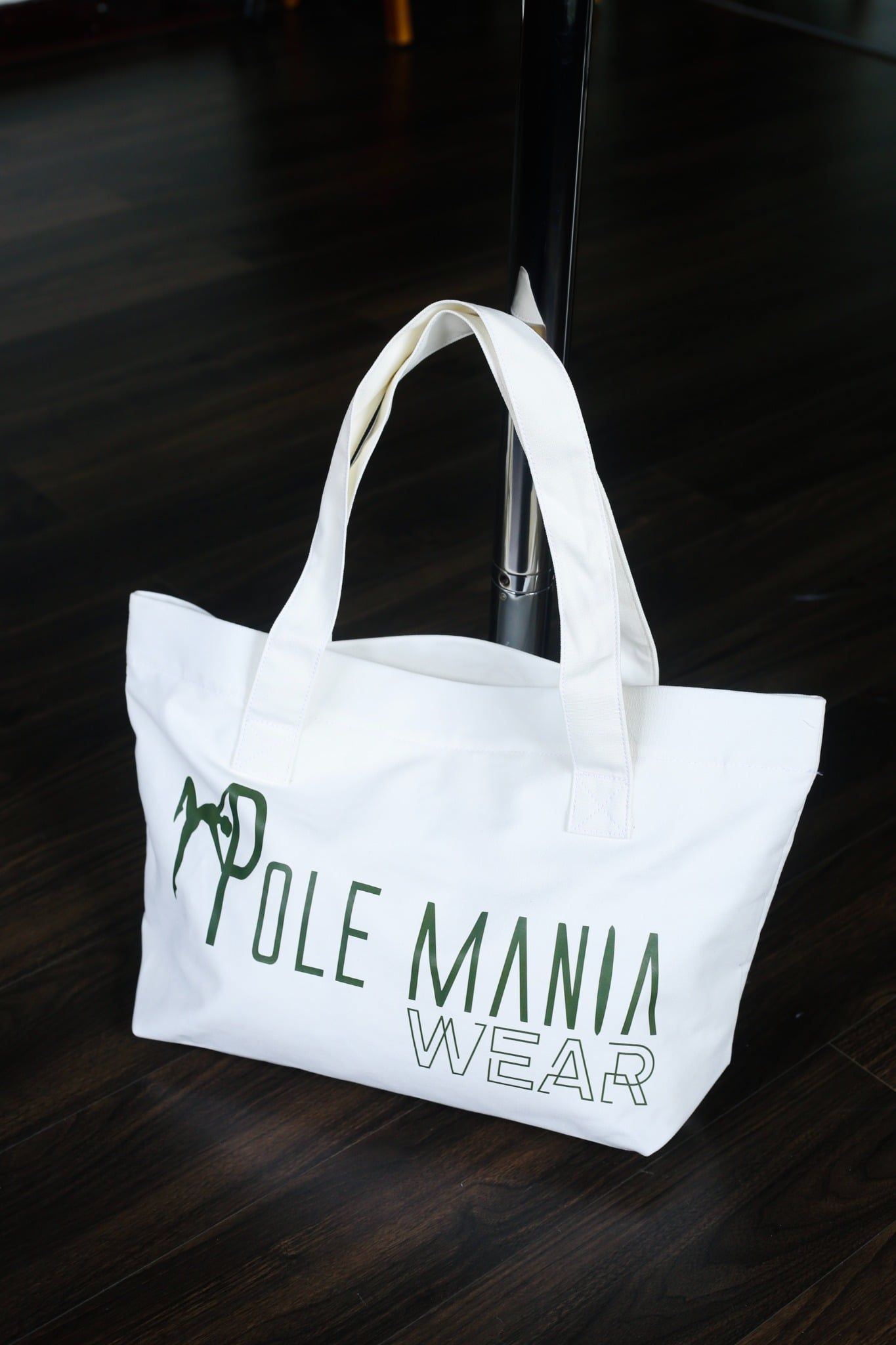  Pole Mania Tote Bag - White 