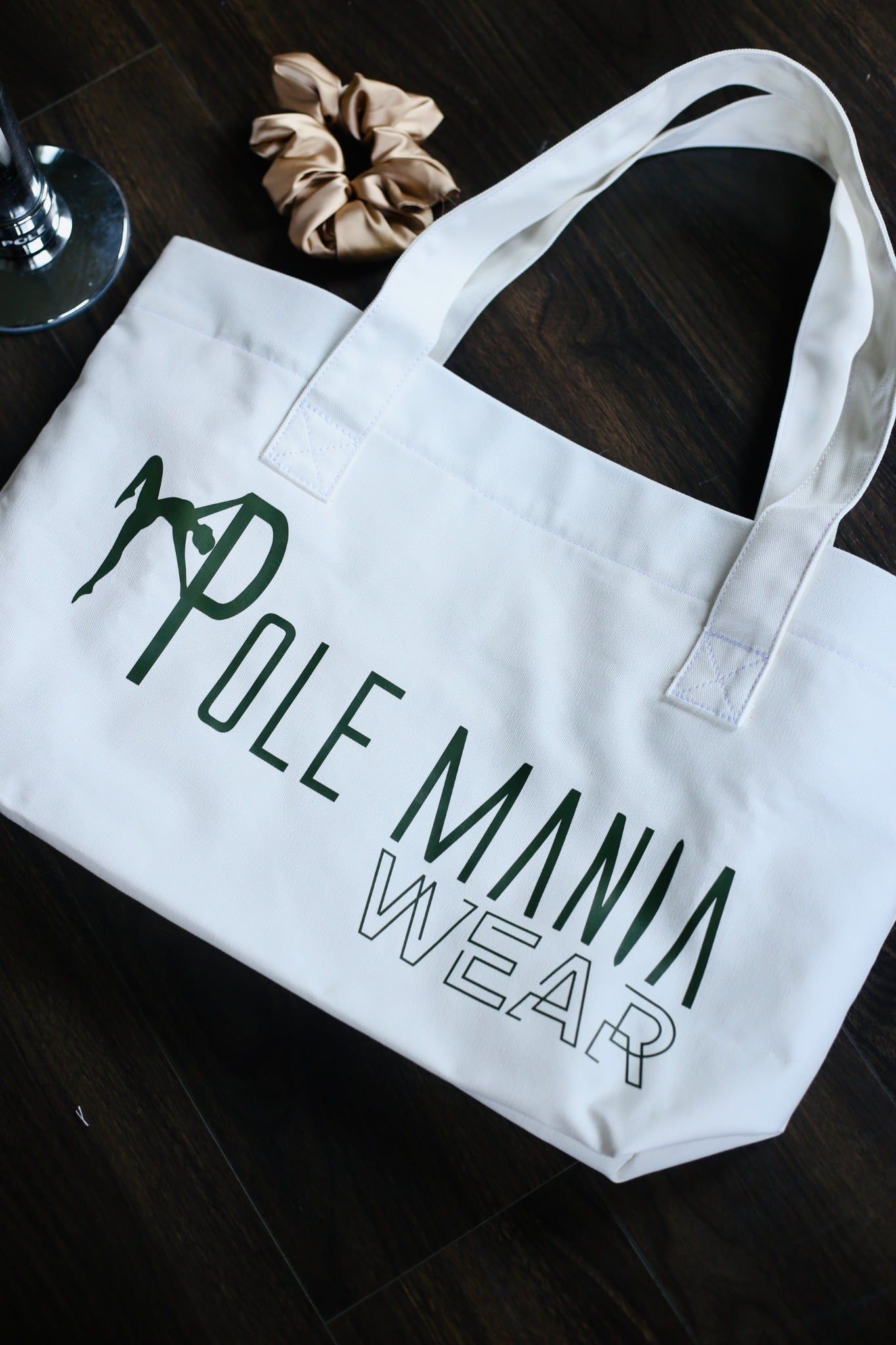  Pole Mania Tote Bag - White 