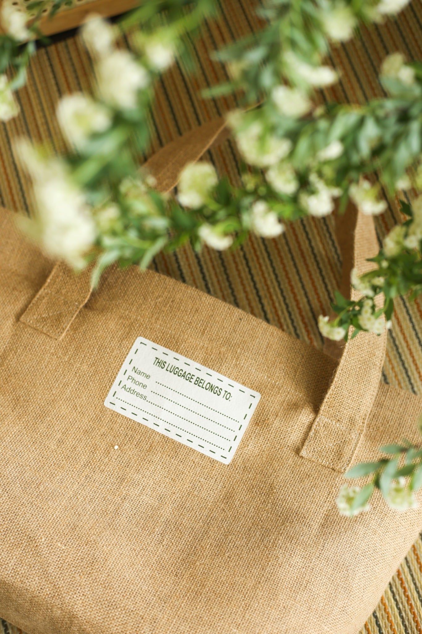  Pole Mania Tote Bag - Beige 