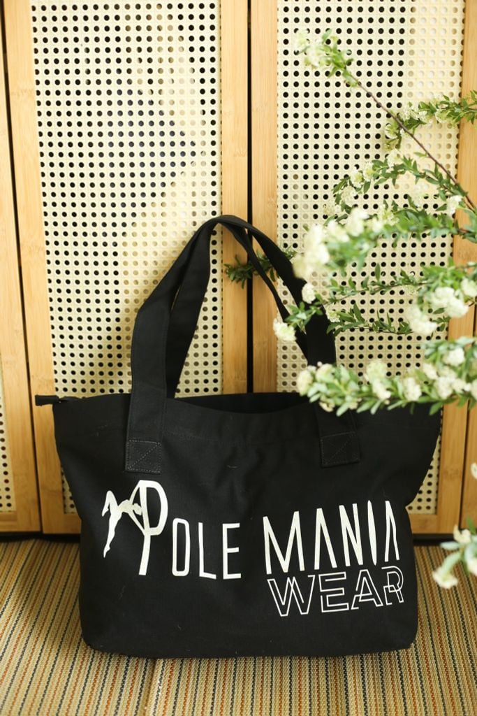  Pole Mania Tote Bag - Black 