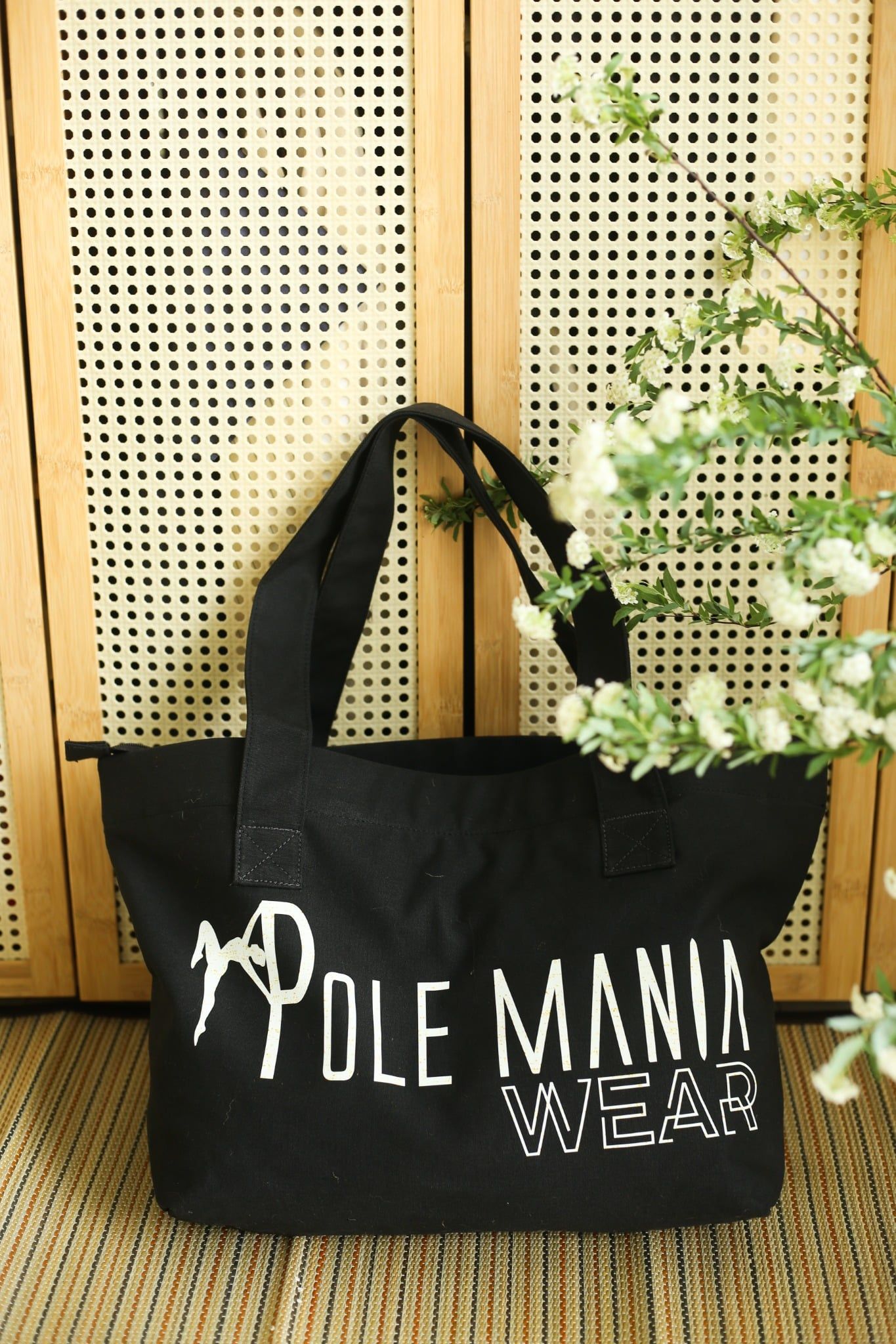  Pole Mania Tote Bag - Black 