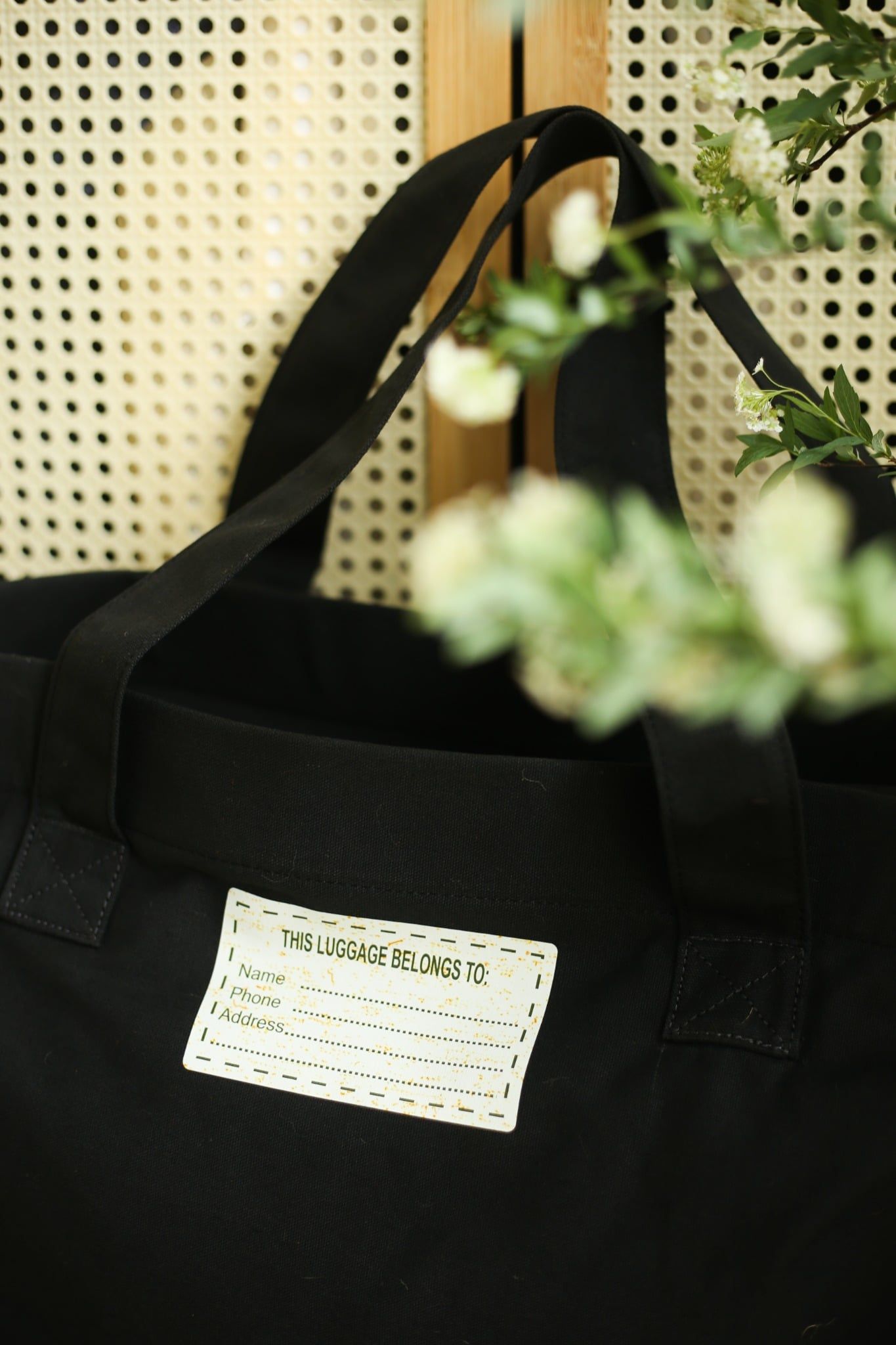  Pole Mania Tote Bag - Black 