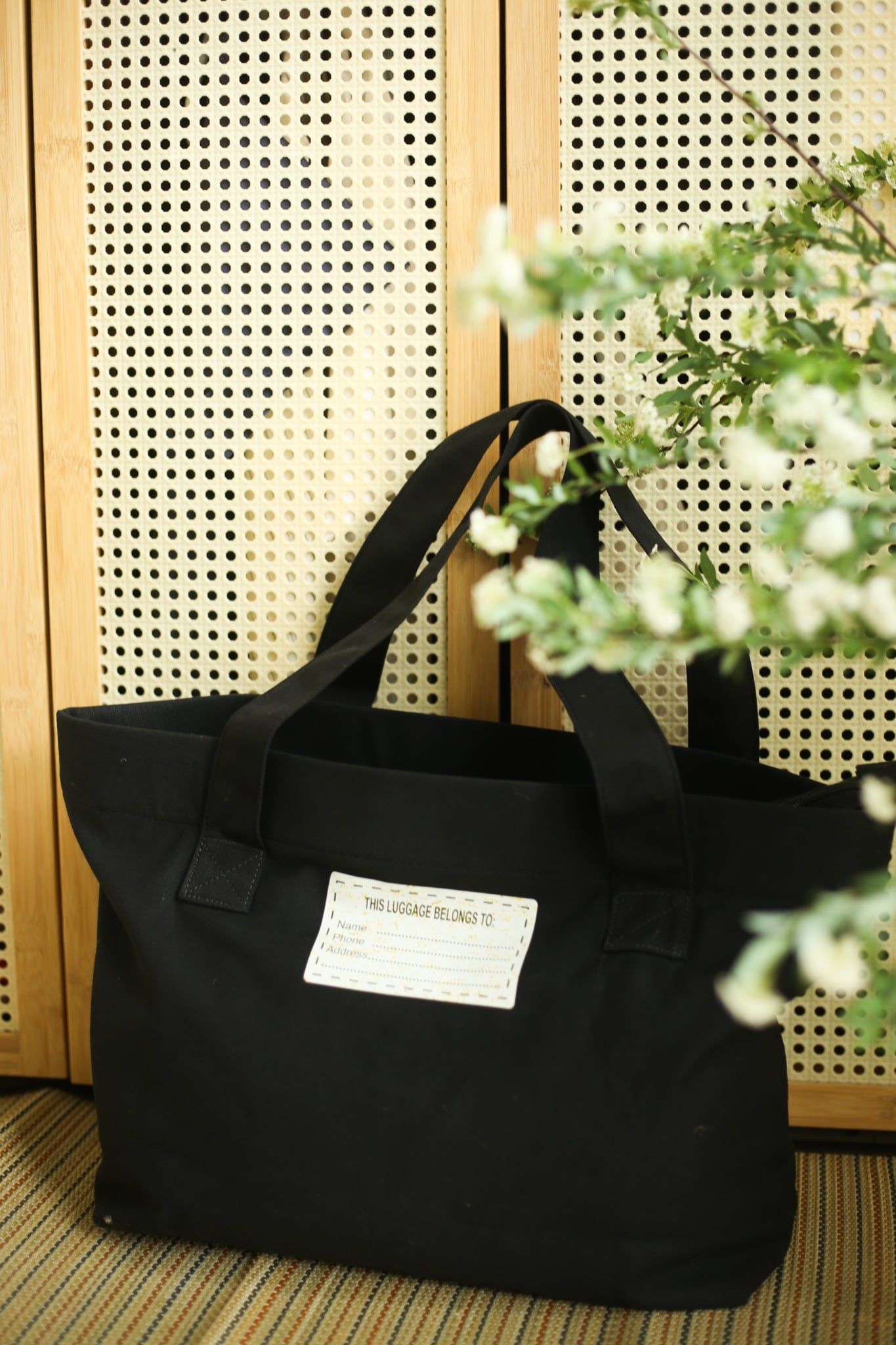  Pole Mania Tote Bag - Black 