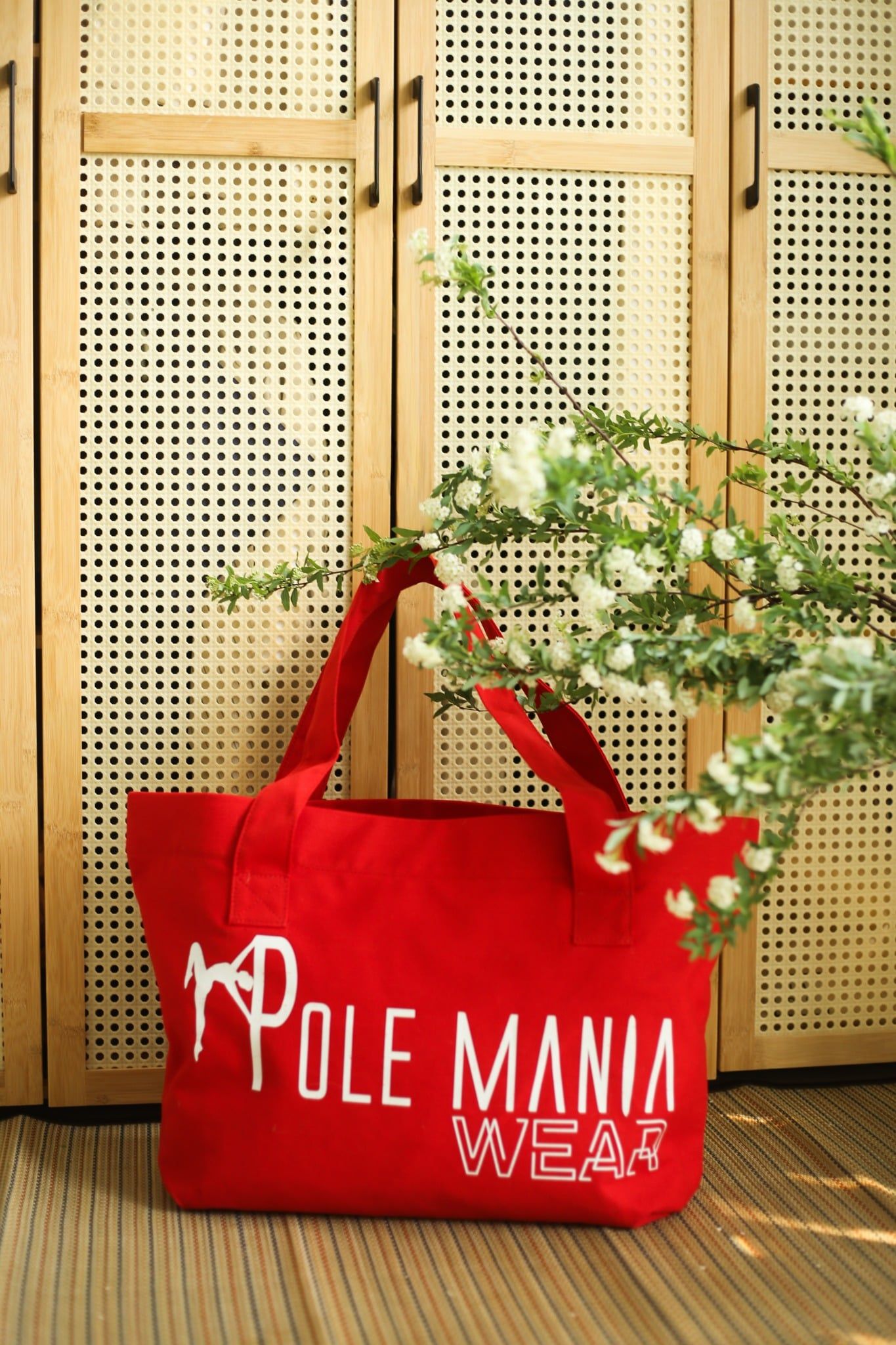  Pole Mania Tote Bag - Red 