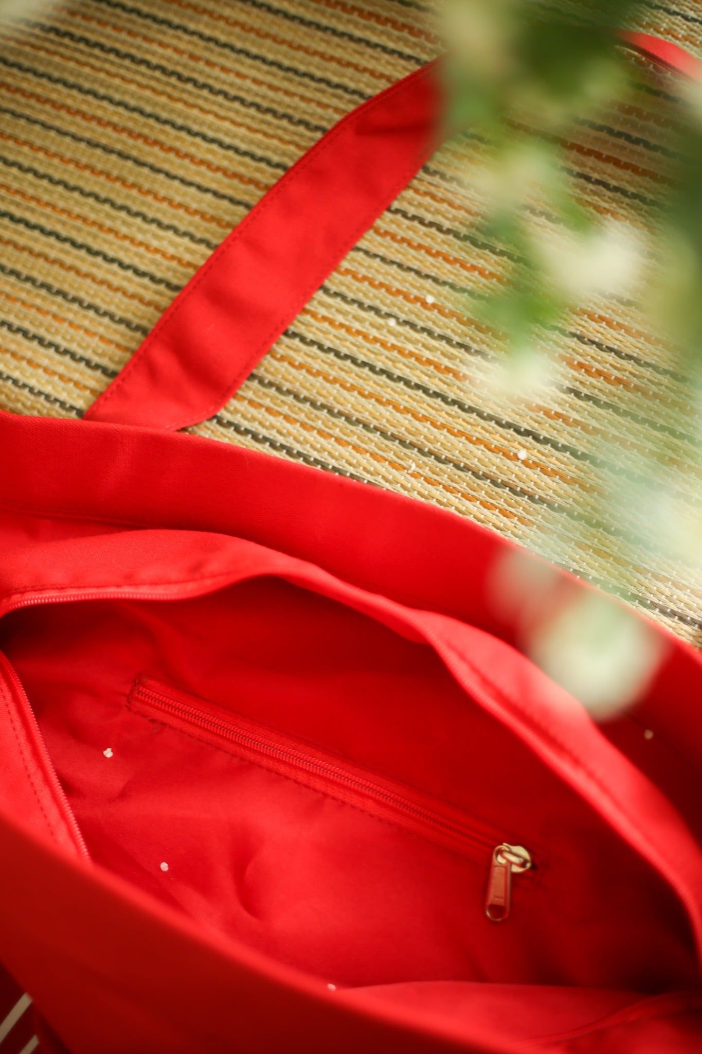  Pole Mania Tote Bag - Red 