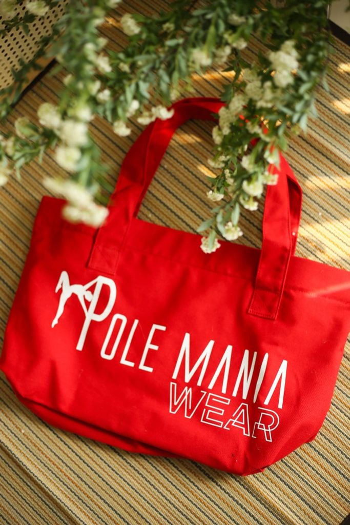  Pole Mania Tote Bag - Red 
