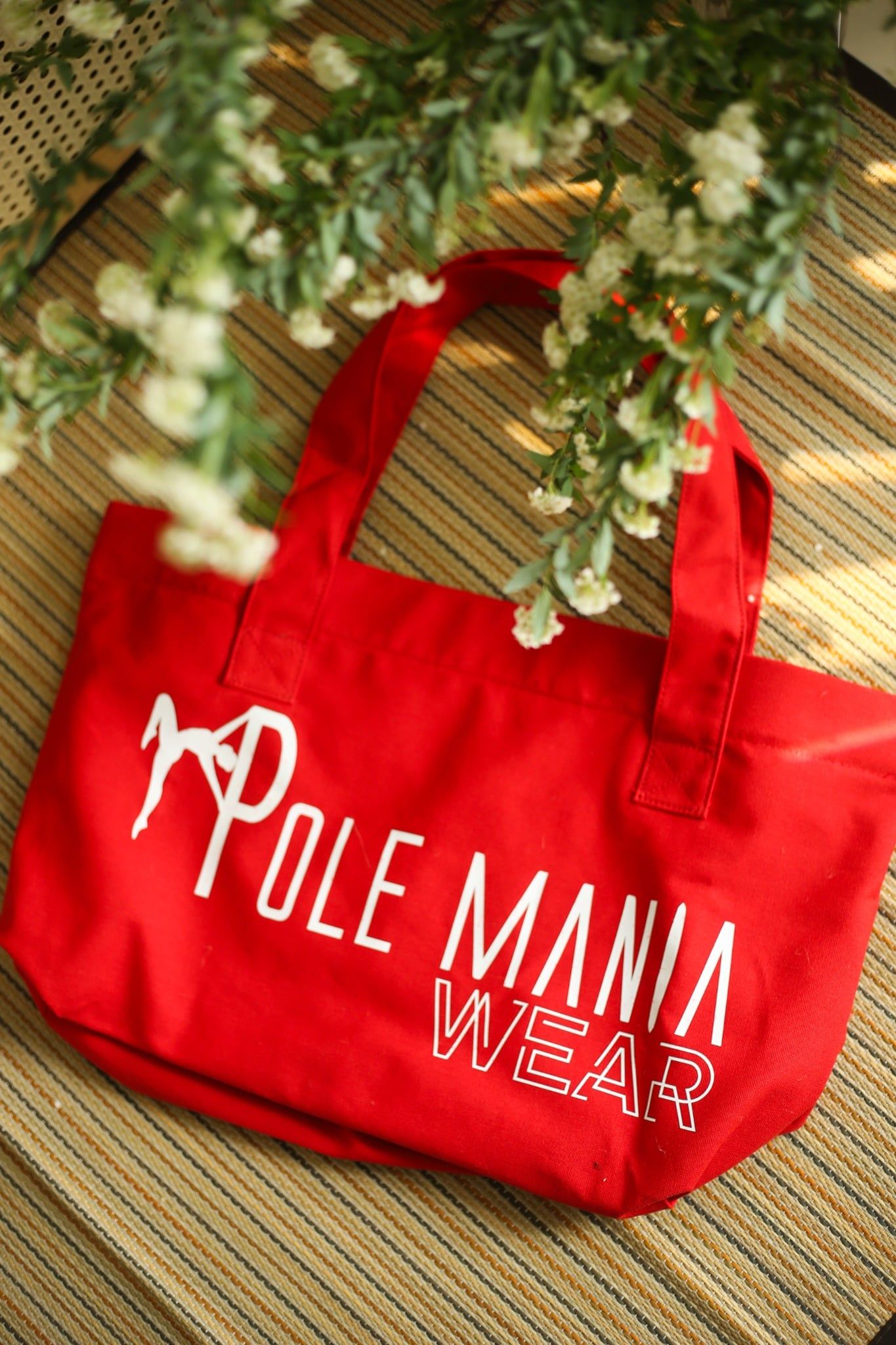  Pole Mania Tote Bag - Red 