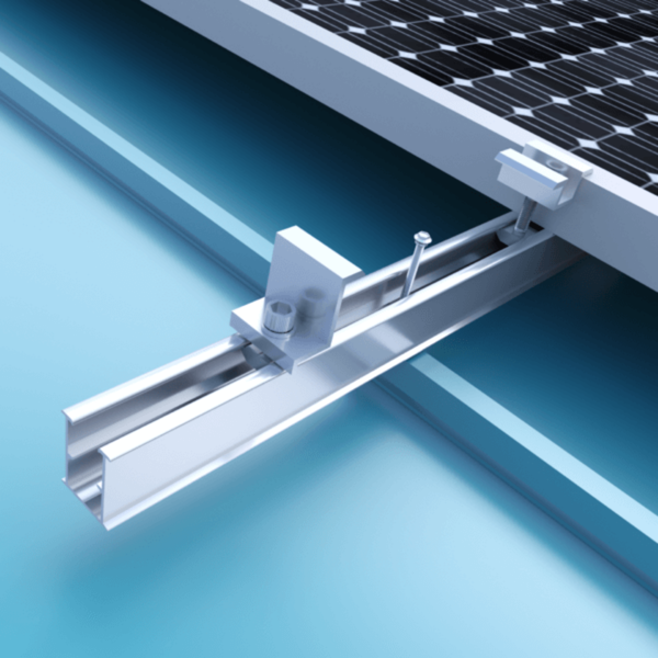 Thanh nhôm mini rail U40 20cm – Dkaisolar.vn