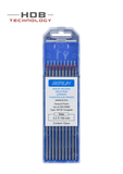  Kim hàn Tig hàn inox 1.6-2.0-2.4-3.2*150/175mm, kim hàn tig sắt, inox đầu đỏ - Vỉ 10 que - Kim hàn Berlin 