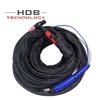  Bộ dây hàn Tig QQ 150AAA, ống silicone bọc vải chống cháy dùng cho máy hàn Tig có dòng hàn ≤ 150A 