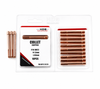  (20 chiếc)Kẹp kim hàn tig đồng đỏ loại đẹp  dài-ngắn dùng cho mỏ WP 1.6*36 2.0*50 2.4*50mm 